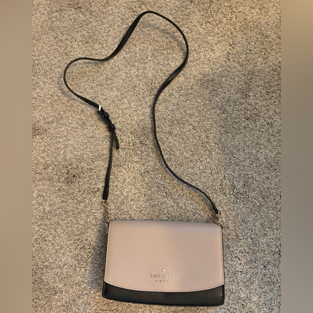kate spade Black and Nude Crossbody Bag / Clutch